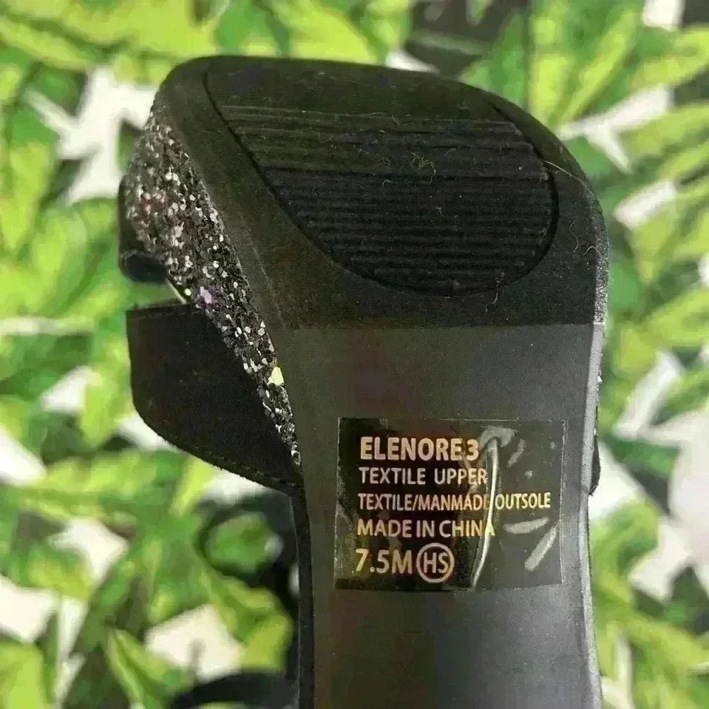 Jellypop Elenor 4 inch heels with glitter accent - Picture 3 of 5